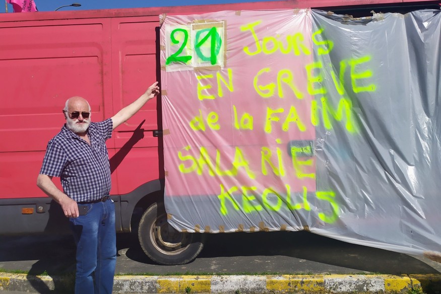 Grève de la faim à Auch : 21 jours après, un ancien chauffeur de bus alerte sur sa situation
